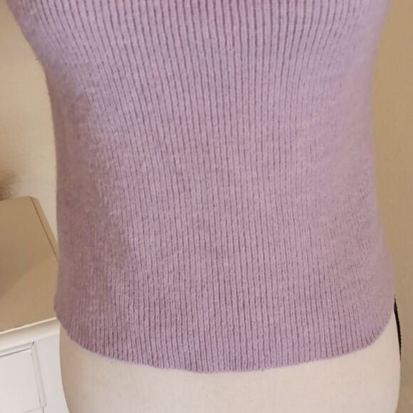 Nasty Gal Puff Sleeve Sweater. Soft Girl, Twee, Light Academic - Picture 3 of 10